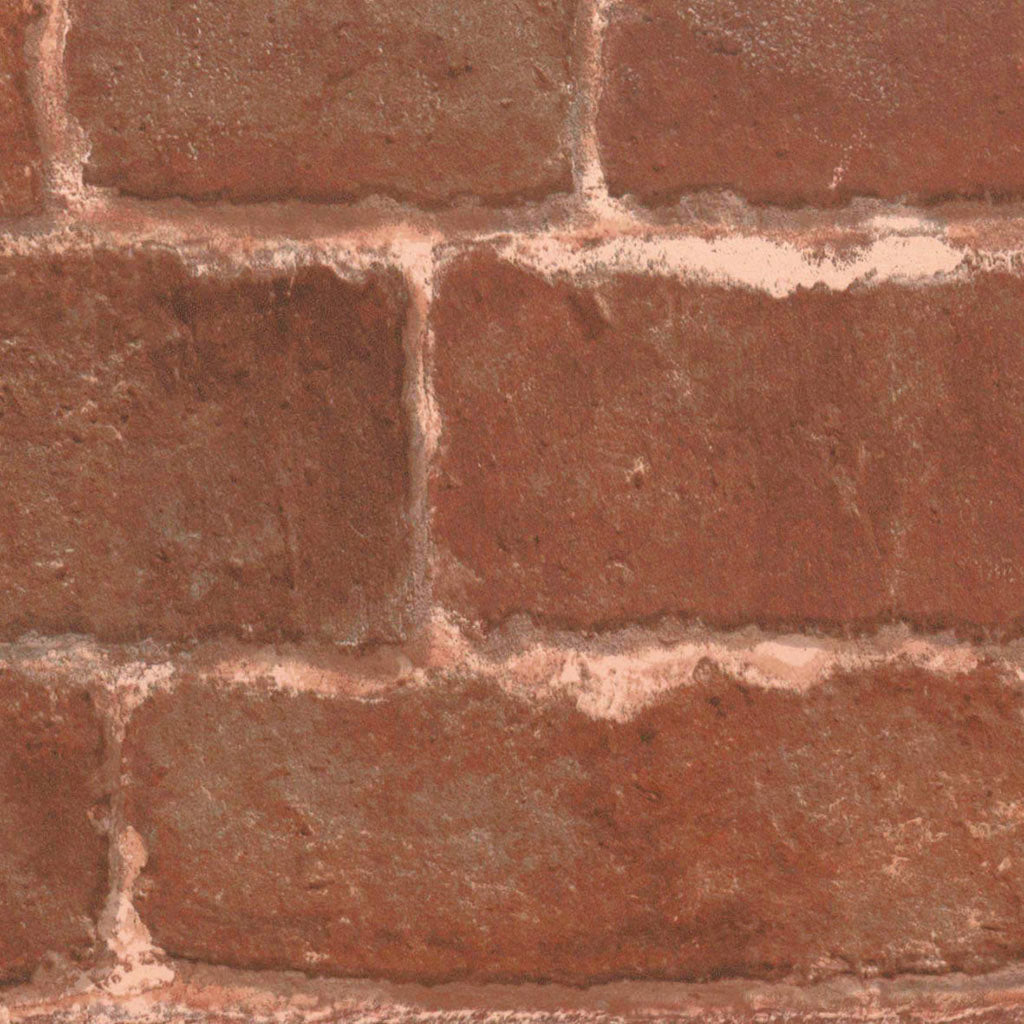 ブラウンブリック|LW265|のり付き壁紙