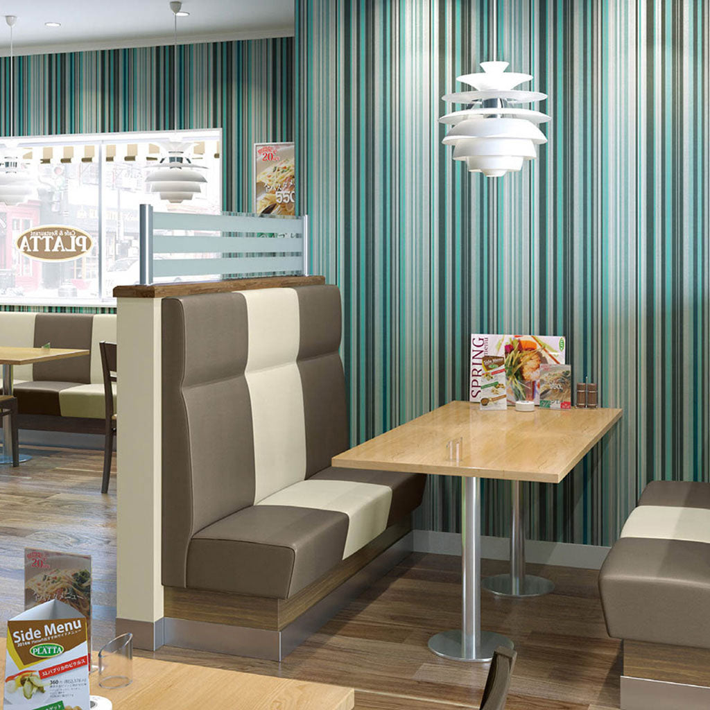 デニム風ストライプ|LW321|のり付き壁紙