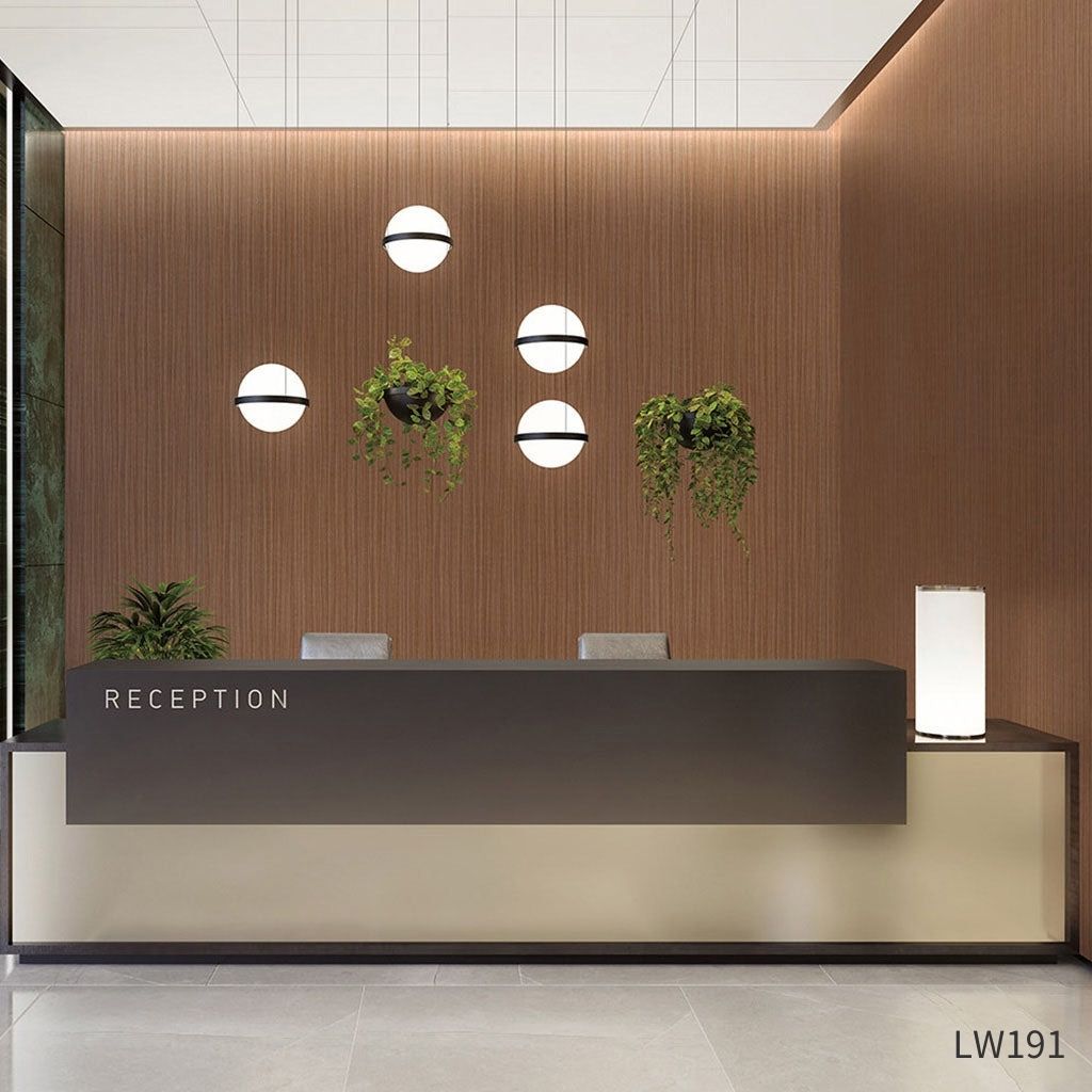 ウォールナット柾目(目地なし)|LW190・LW191|のり付き壁紙