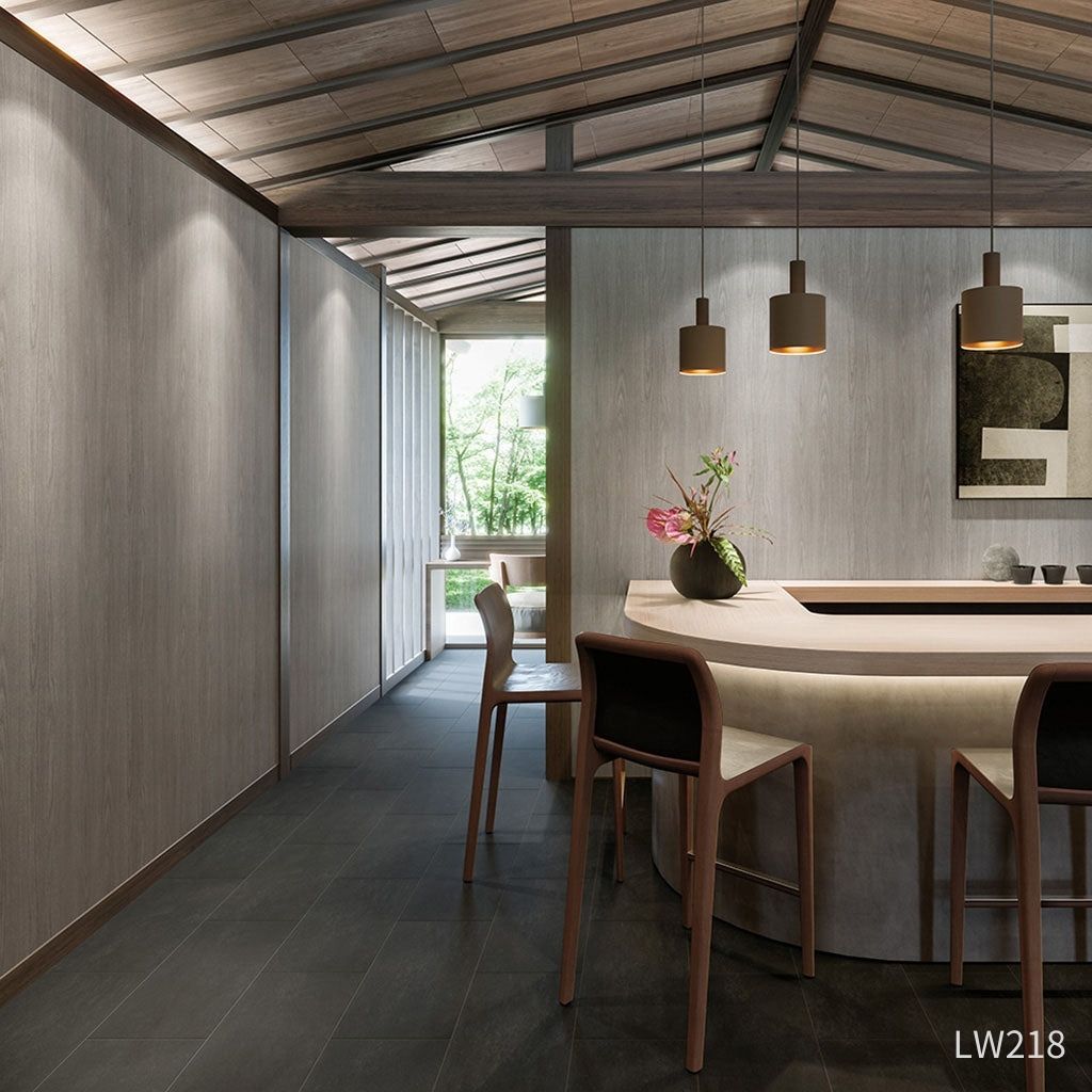 エルム板柾(目地なし)|LW218・LW219|のり付き壁紙