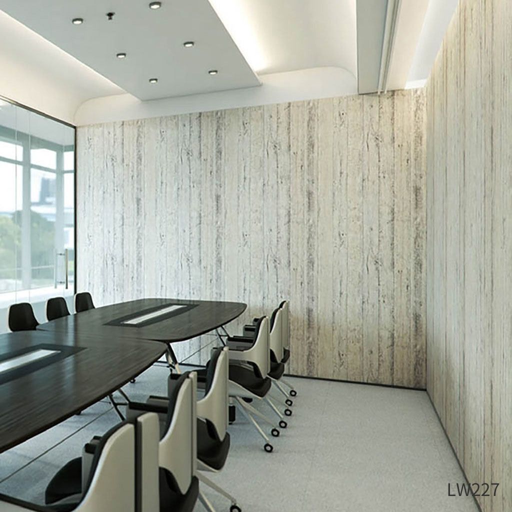 オーク板目(目地あり)|LW227・LW228|のり付き壁紙