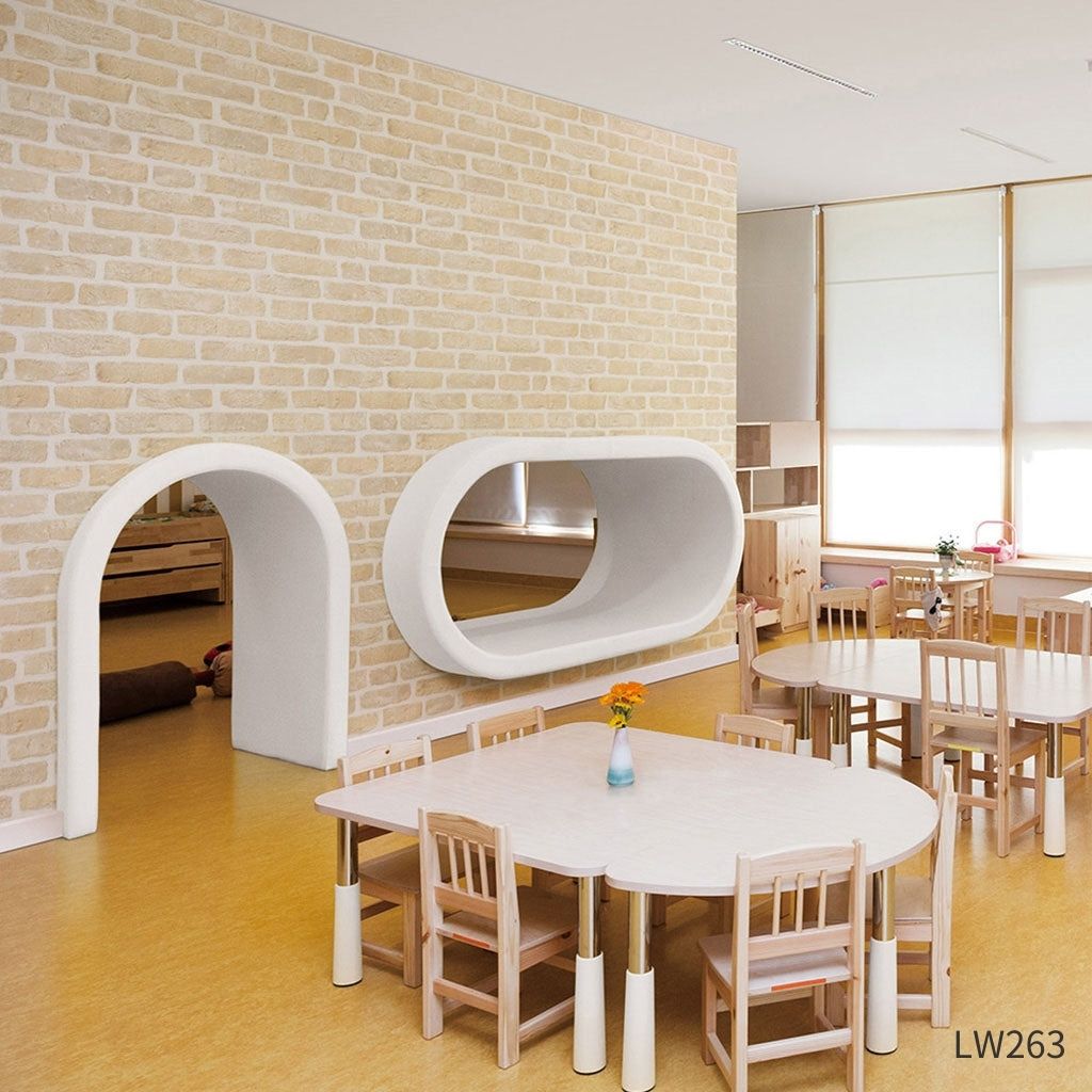 ナチュラルブリック|LW263・LW264|のり付き壁紙