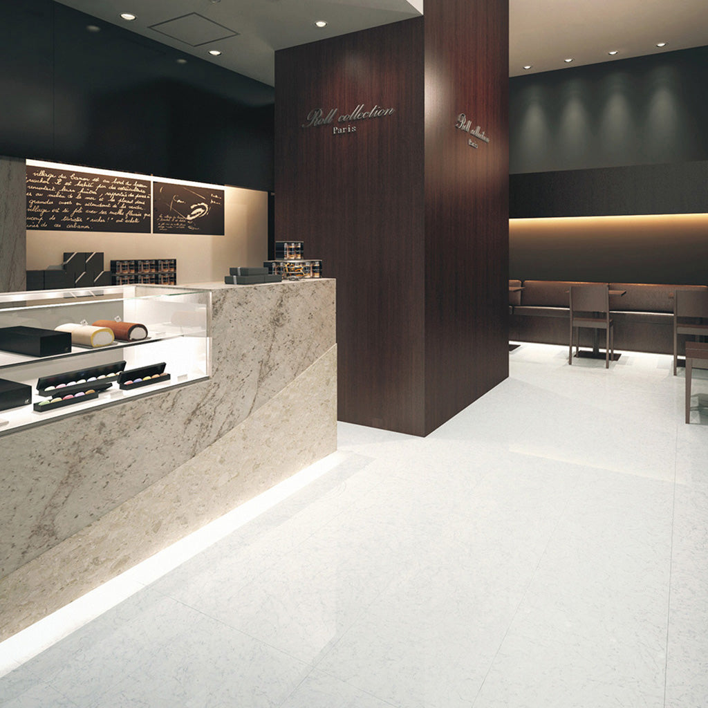 ビアンコカララ<エルワイタイル>|ケース売り(18枚入り 約3.76㎡分)|石目調