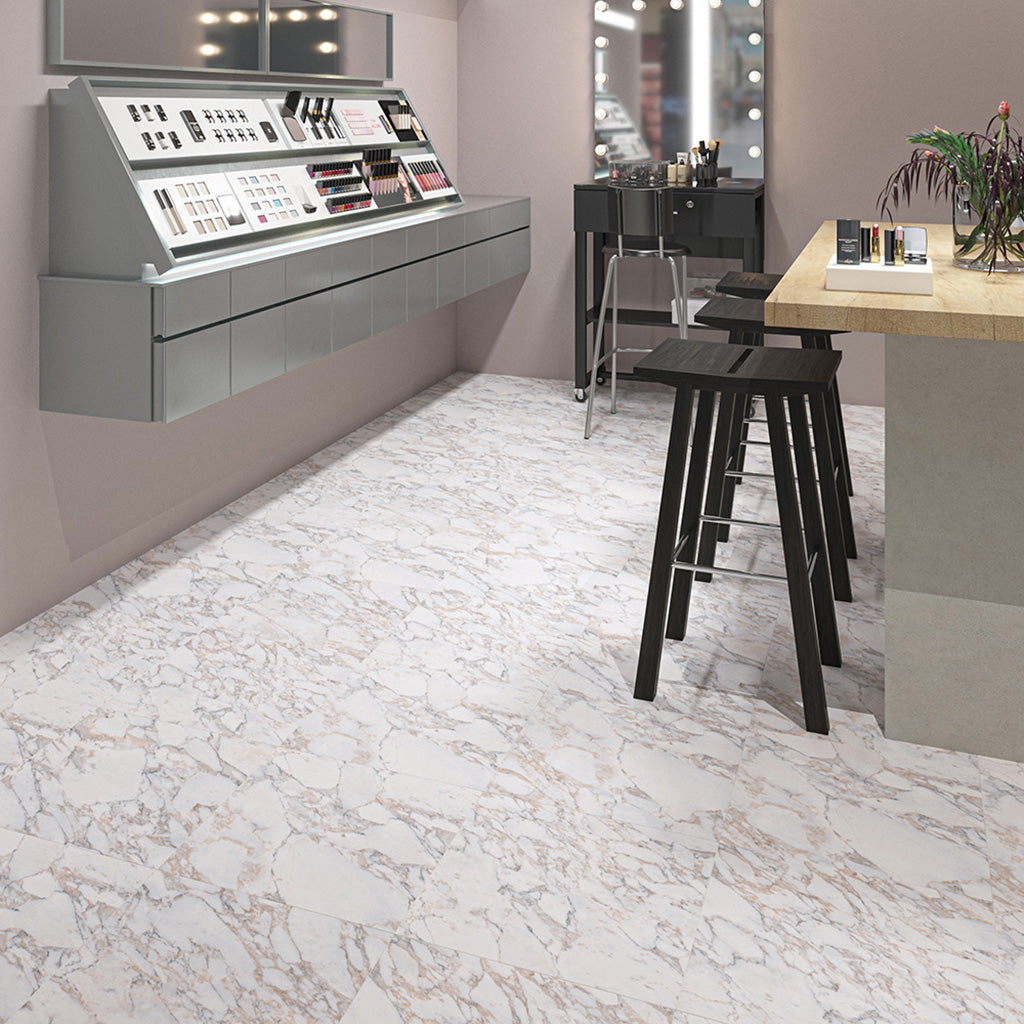 カラカッタゴールド<エルワイタイル>|ケース売り(18枚入り 約3.76㎡分)|石目調