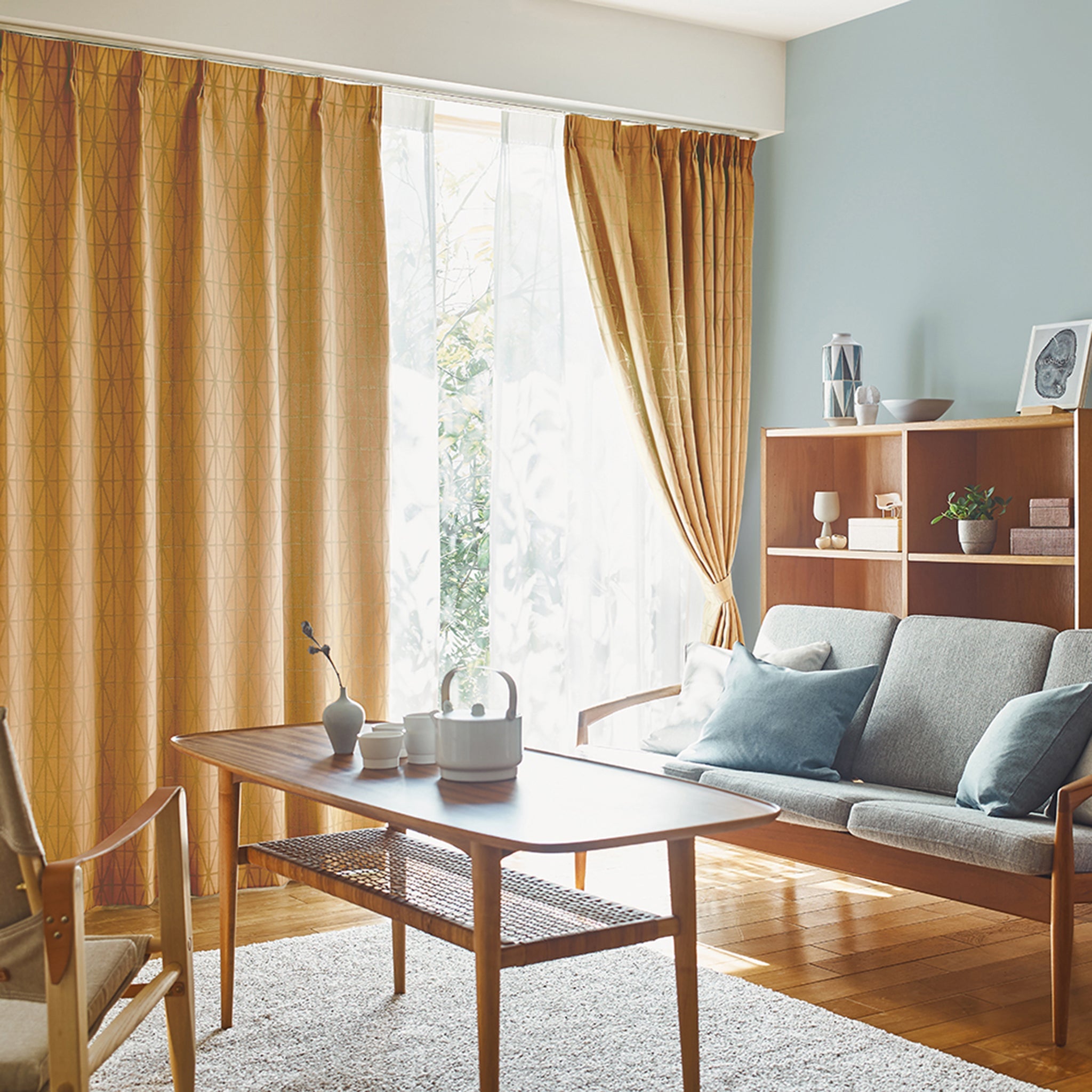 Scandinavian & Pattern｜EC1078｜ドレープカーテン