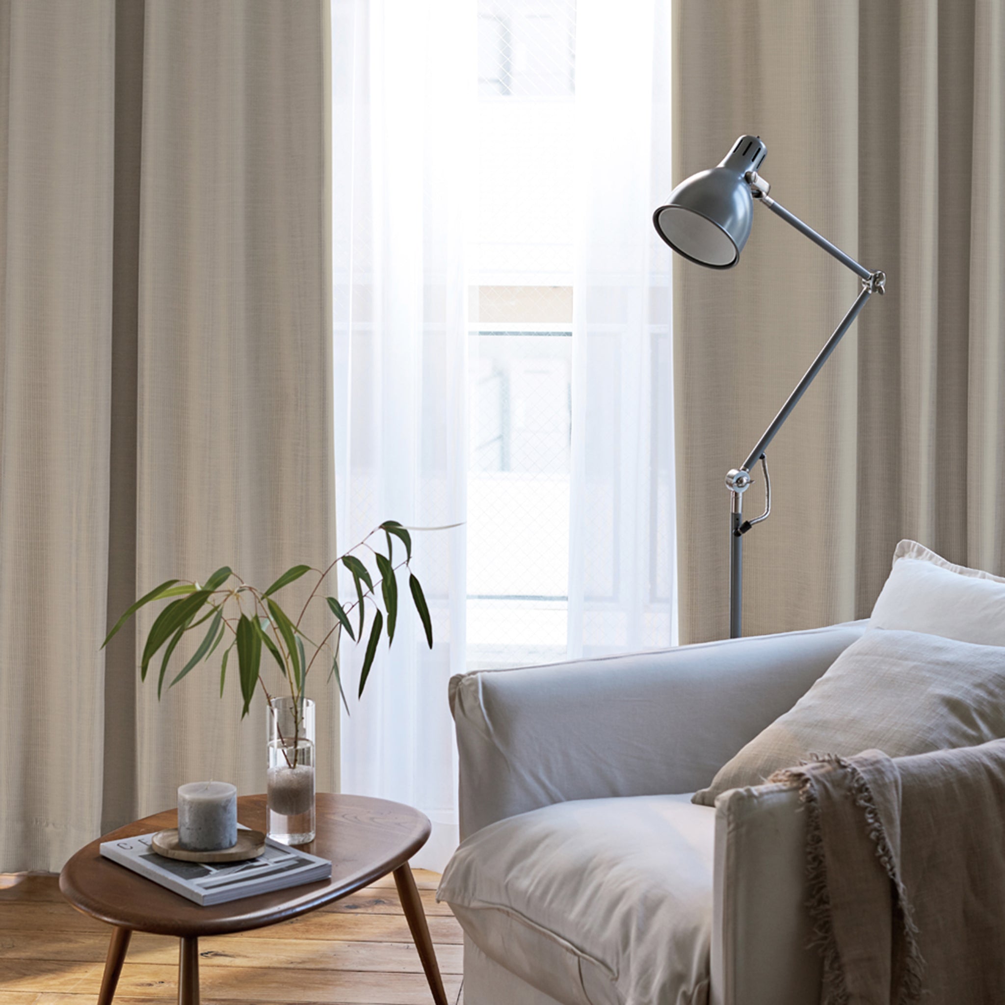 Simple & Pin-stripe｜EC1091｜ドレープカーテン