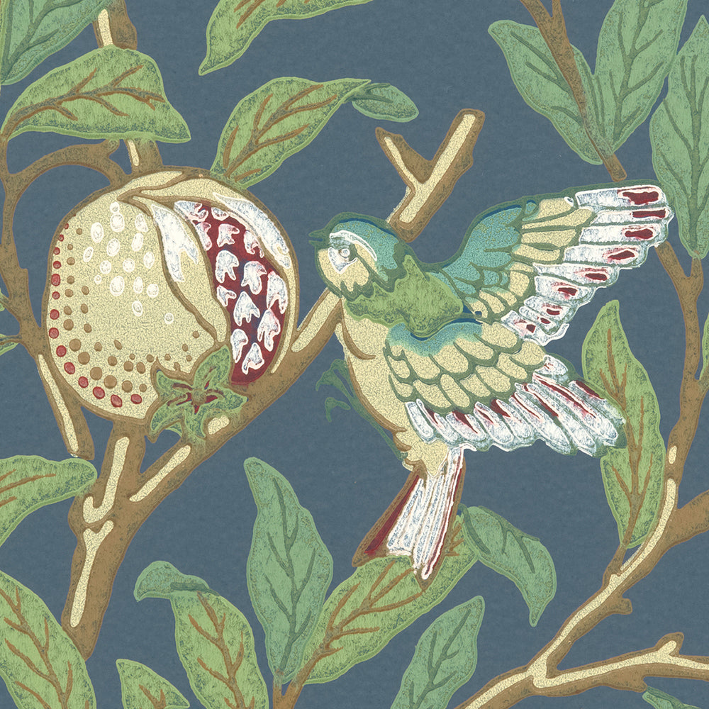 Bird & Pomegranate｜LIS42001～42003｜輸入壁紙（糊なし）
