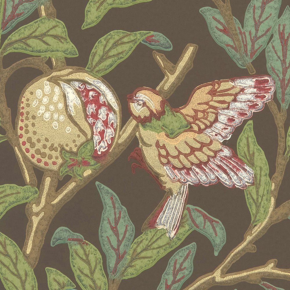 Bird & Pomegranate｜LIS42001～42003｜輸入壁紙（糊なし）