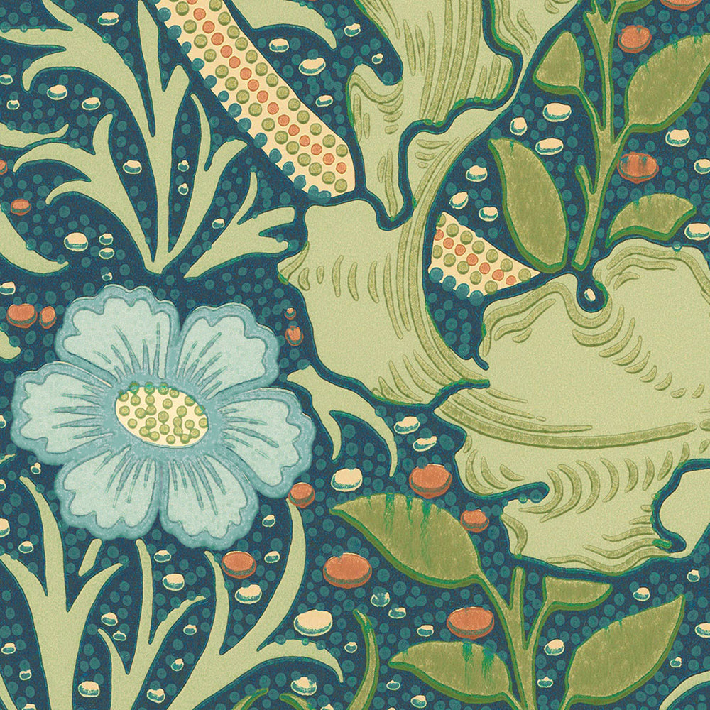 Morris Seaweed｜LIS42008～42010｜輸入壁紙（糊なし）