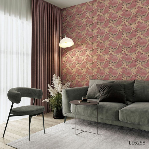 Poppies-ポピー｜LL6298｜のり付き壁紙